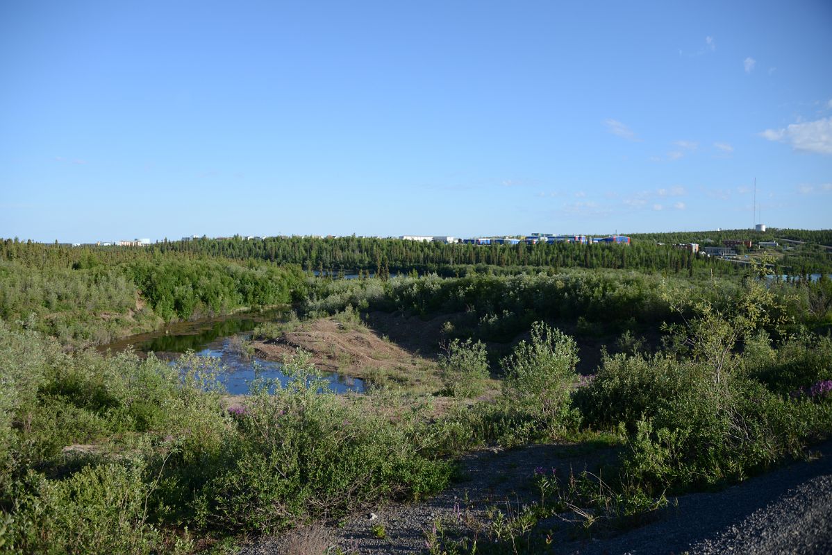 01B Inuvik Northwest Territories Is Just Ahead From The End Of The Dempster Highway